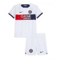 Paris Saint-Germain Vonkajší Detský futbalový dres 2023-24 Krátky Rukáv (+ trenírky)